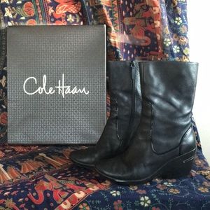 Cole Haan Short Black Boot